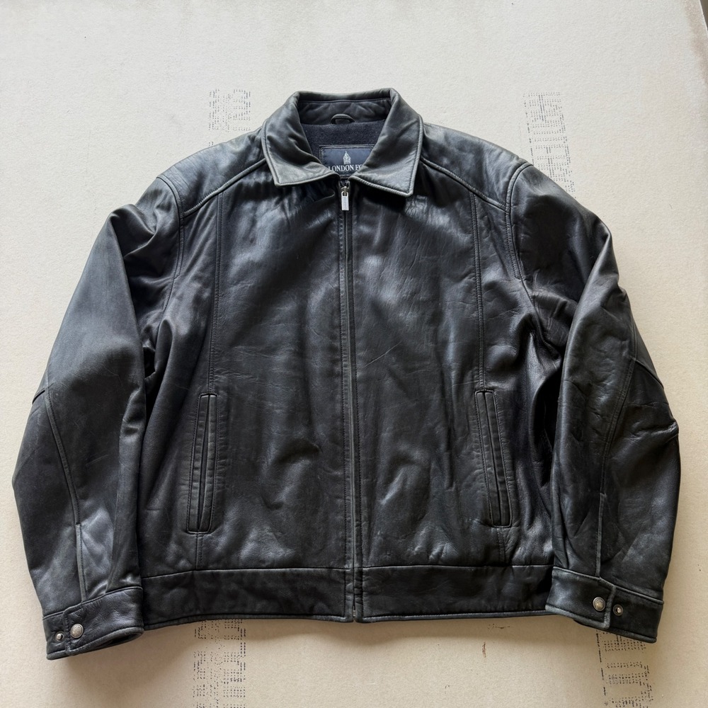 Vintage London Fog Leather Jacket